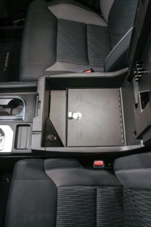 Toyota Tundra Console Safe - Tuffy Products - 3-Digit Combo - Black - `14-`21